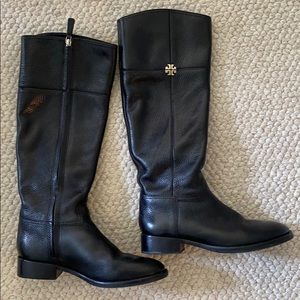 BLACK TORY BURCH RIDING BOOTS